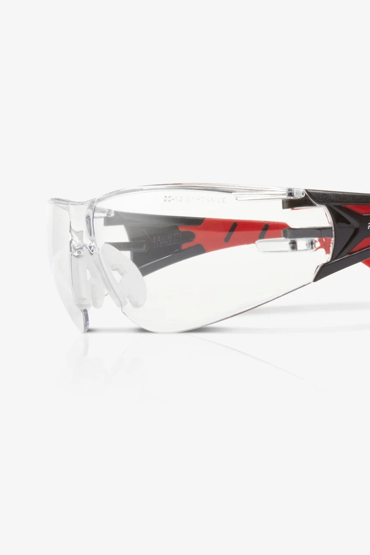 Stream Red Çerçevesiz Kırmızı Saplı Koruyucu Gözlük Stream Red Çerçevesiz Kırmızı Saplı Koruyucu Gözlük